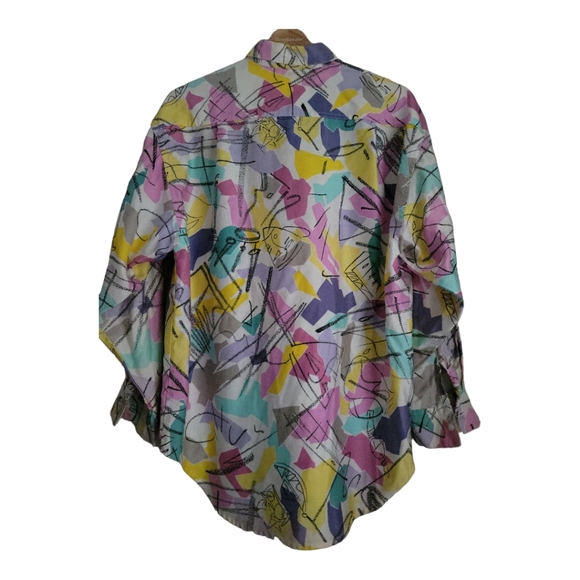 Rare Esprit Sport Vintage Button Down Shirt Size Small - Picture 2 of 7